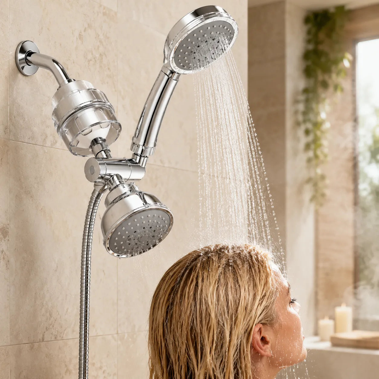 15-Stage Shower Filter for Cleaner, Softer Skin & Hair 1