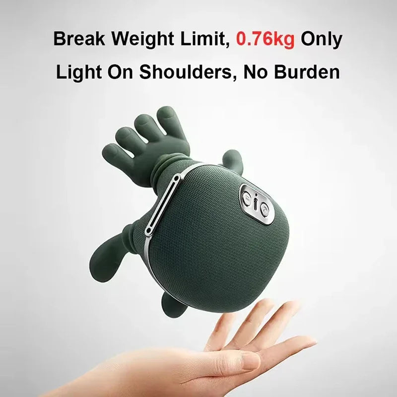 2026 Bionic Neck Shoulder Massager N7 Kneading Massager Shawl 3-Level Modes Neck Cervical Waist Leg Body Muscles Massage Pillow Roselle Wellness