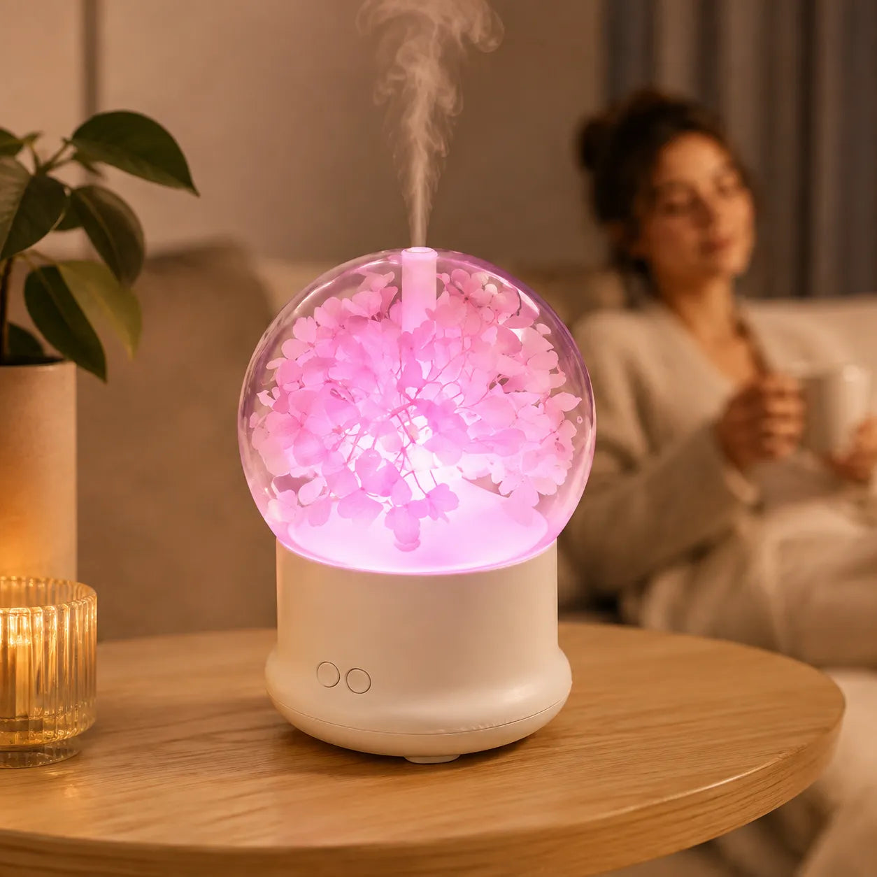 Flower Aromatherapy Diffuser for Relaxing Home Spa Ambience 1