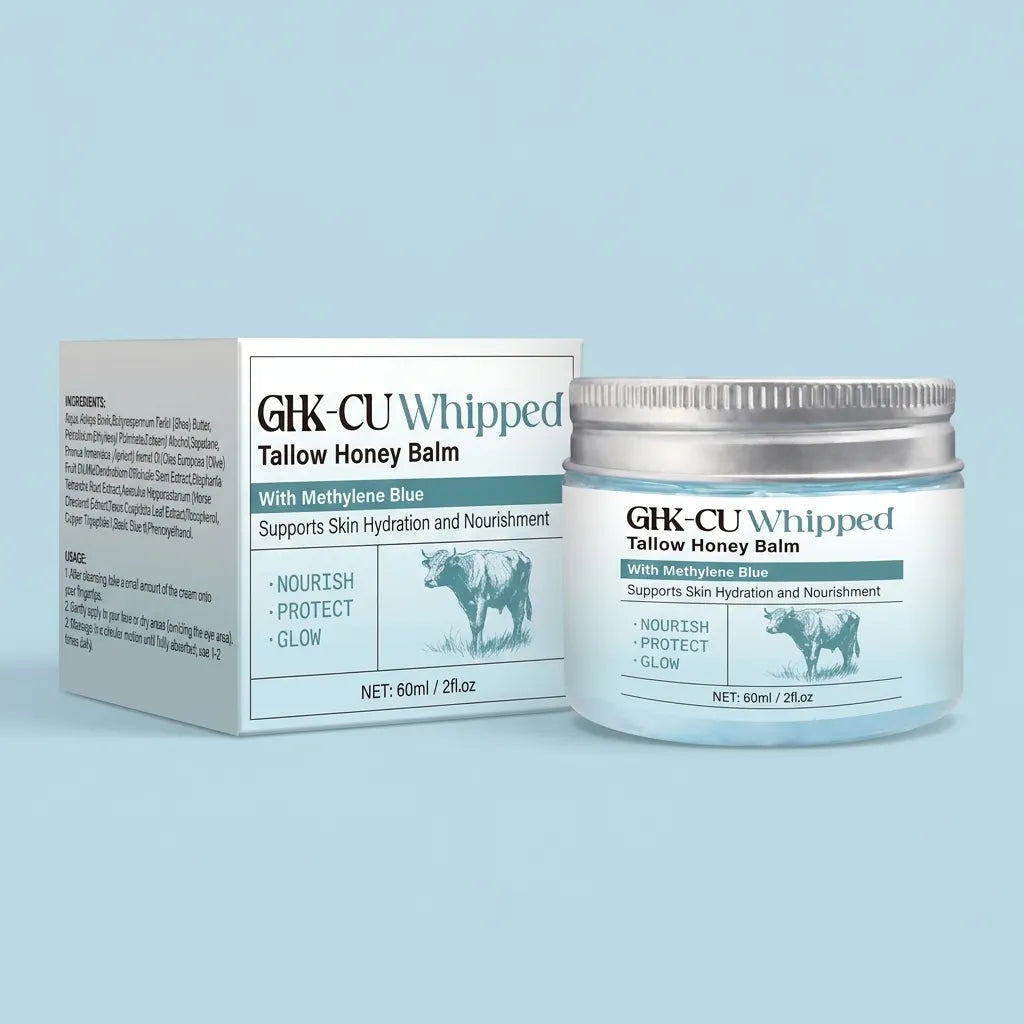 GHK-Cu Whipped Tallow & Manuka Honey Balm Roselle Wellness