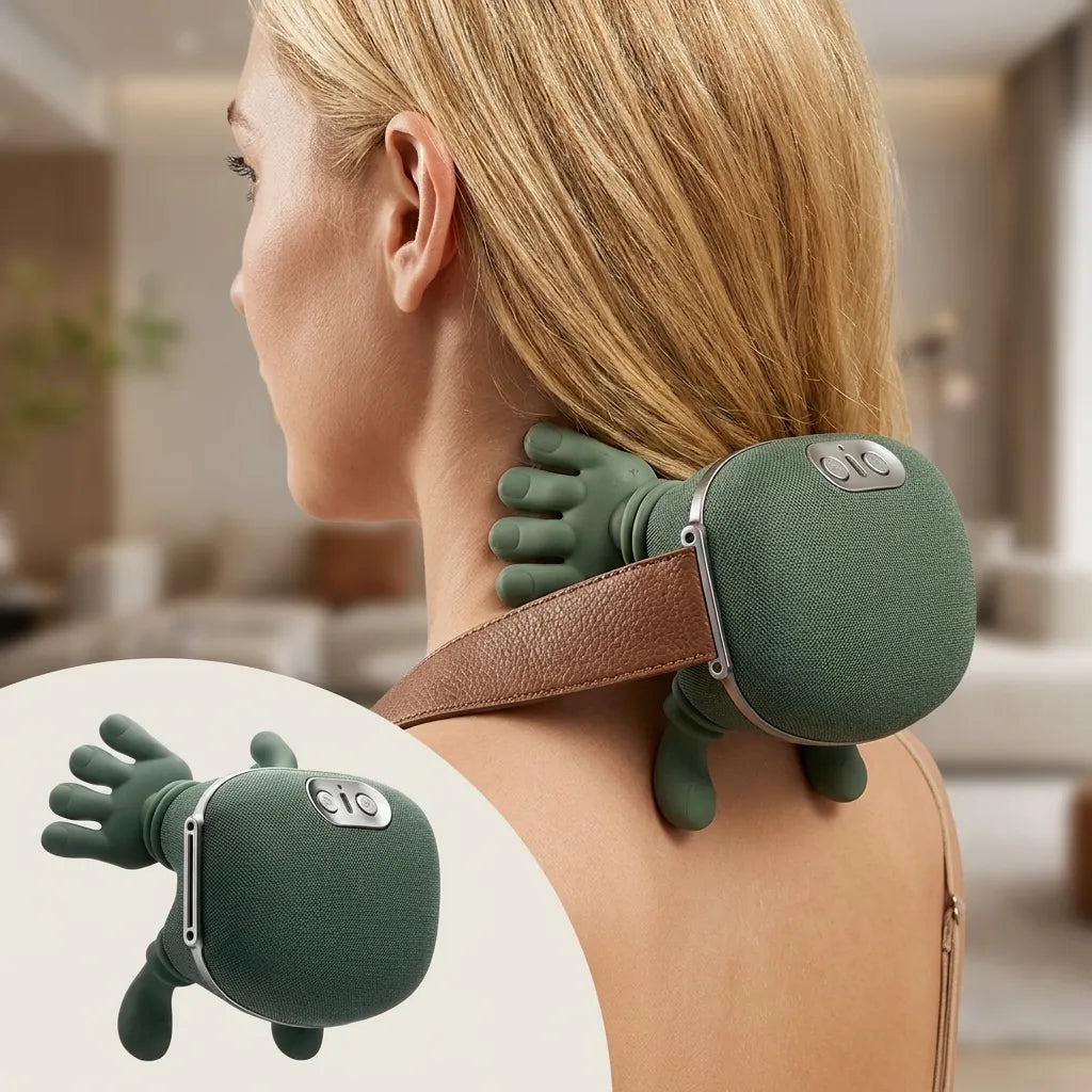 Bionic Neck & Shoulder Massager with Shiatsu Kneading Roselle Wellness